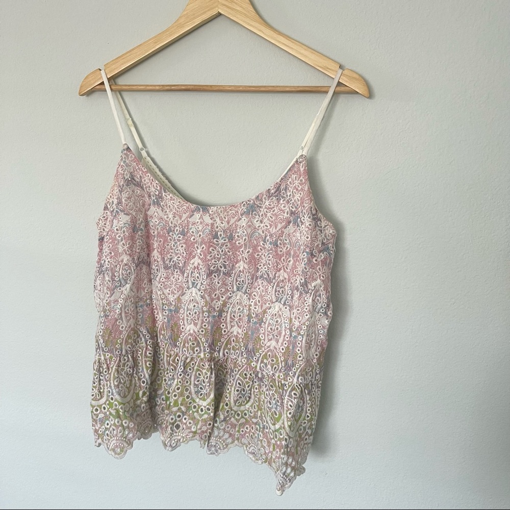 Anthropologie Eyelet Lace Cami